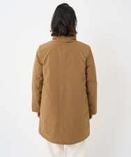 PHUAD46590 GEORGES RECH(小さいサイズ)(メゾン ドゥ サンク) ステッチレスステンカラーミドルダウンコート ベージュ