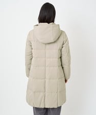 PHUAD47570 GEORGES RECH(小さいサイズ)(メゾン ドゥ サンク) シャイニータフタロングダウンコート ベージュ