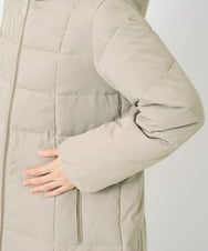 PHUAD47570 GEORGES RECH(小さいサイズ)(メゾン ドゥ サンク) シャイニータフタロングダウンコート ベージュ