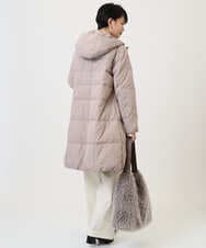 PHUAD47570 GEORGES RECH(小さいサイズ)(メゾン ドゥ サンク) シャイニータフタロングダウンコート ベージュ