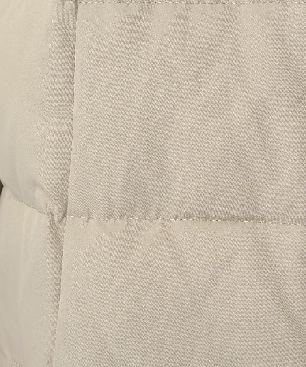 PHUAD47570 GEORGES RECH(小さいサイズ)(メゾン ドゥ サンク) シャイニータフタロングダウンコート ベージュ