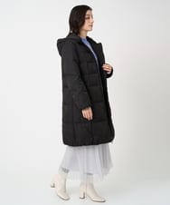 PHUAD47570 GEORGES RECH(小さいサイズ)(メゾン ドゥ サンク) シャイニータフタロングダウンコート ベージュ