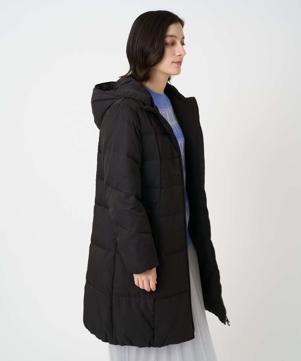 PHUAD47570 GEORGES RECH(小さいサイズ)(メゾン ドゥ サンク) シャイニータフタロングダウンコート ベージュ