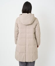 PHUAD47570 GEORGES RECH(小さいサイズ)(メゾン ドゥ サンク) シャイニータフタロングダウンコート ベージュ