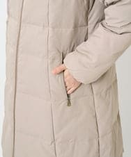 PHUAD47570 GEORGES RECH(小さいサイズ)(メゾン ドゥ サンク) シャイニータフタロングダウンコート ベージュ