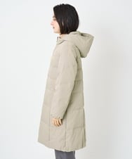 PHUAD47570 GEORGES RECH(小さいサイズ)(メゾン ドゥ サンク) シャイニータフタロングダウンコート ベージュ