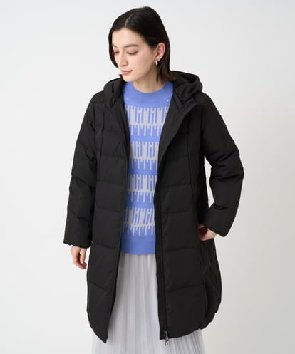 PHUAD47570 GEORGES RECH(小さいサイズ) シャイニータフタロングダウンコート