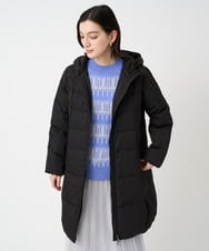 PHUAD47570 GEORGES RECH(小さいサイズ)(メゾン ドゥ サンク) シャイニータフタロングダウンコート ブラック