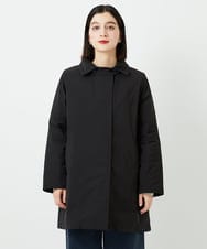 PHUAF46590 GEORGES RECH(小さいサイズ)(メゾン ドゥ サンク) ステッチレスステンカラーミドルダウンコート ブラック