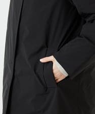 PHUAF46590 GEORGES RECH(小さいサイズ)(メゾン ドゥ サンク) ステッチレスステンカラーミドルダウンコート ブラック