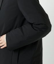 PHUAF46590 GEORGES RECH(小さいサイズ)(メゾン ドゥ サンク)  [追加]ステッチレスステンカラーミドルダウンコート ブラック