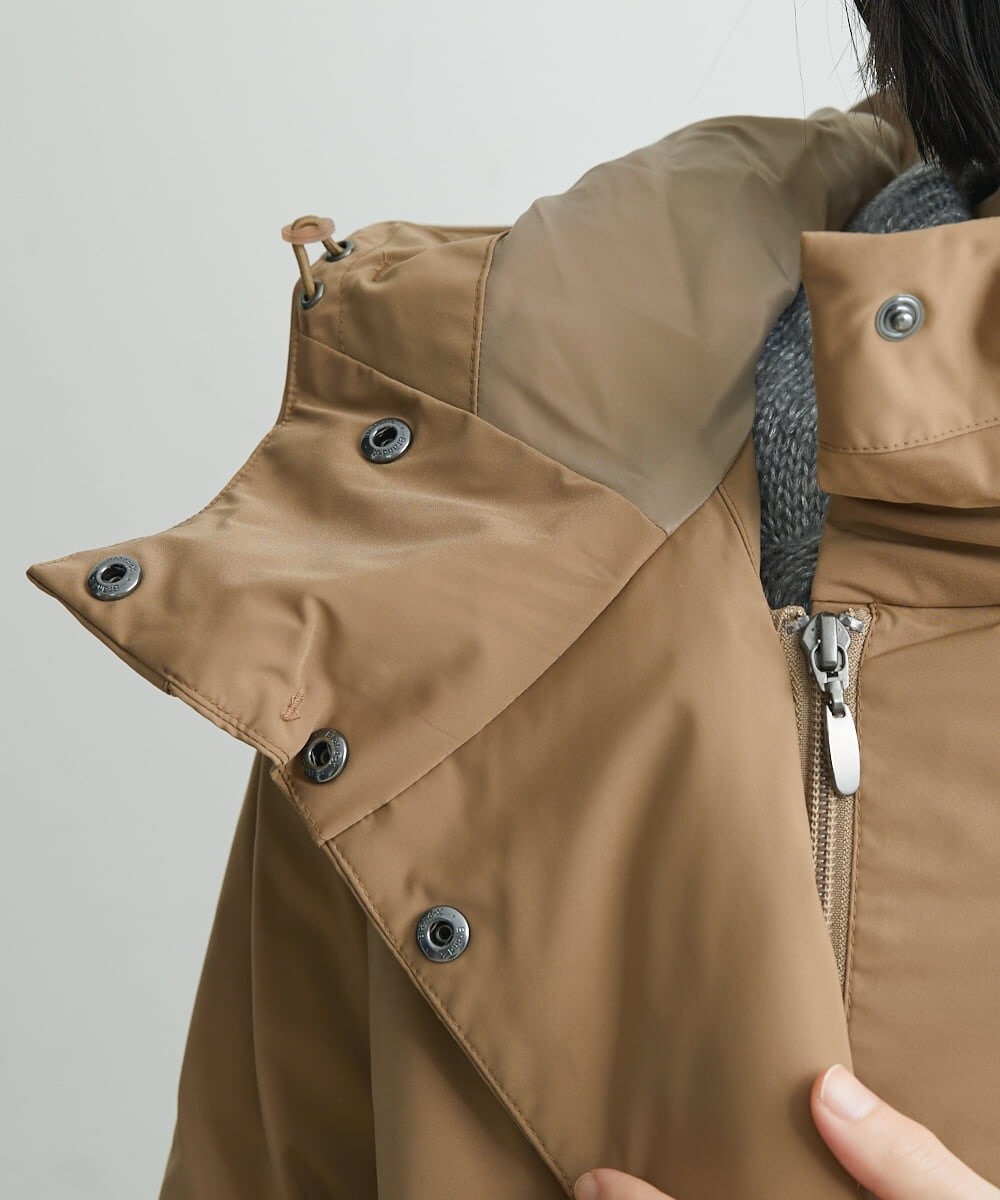 PHUAR61490 GEORGES RECH(小さいサイズ)(メゾン ドゥ サンク) ステッチレスダウンコート ライトブラウン