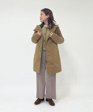 PHUAR61490 GEORGES RECH(小さいサイズ)(メゾン ドゥ サンク) ステッチレスダウンコート ライトブラウン