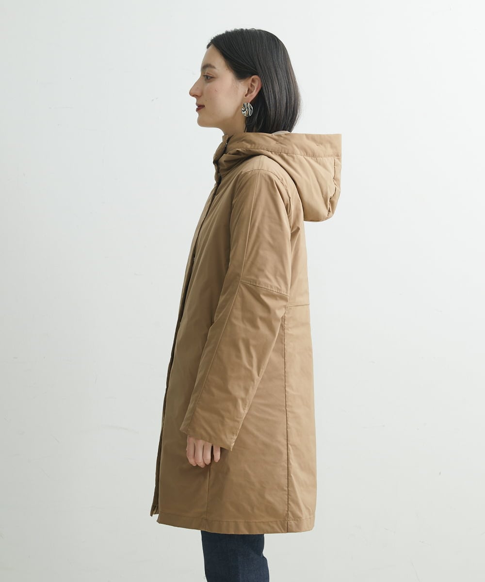 PHUAR61490 GEORGES RECH(小さいサイズ)(メゾン ドゥ サンク) ステッチレスダウンコート ライトブラウン