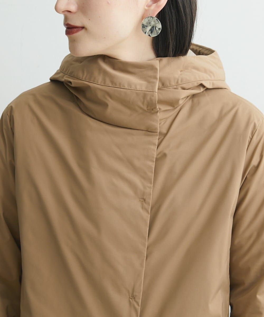 PHUAR61490 GEORGES RECH(小さいサイズ)(メゾン ドゥ サンク) ステッチレスダウンコート ライトブラウン