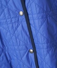 PHUAS60390 GEORGES RECH(小さいサイズ)(メゾン ドゥ サンク) 【リバーシブル】中綿ステッチレスコート ネイビー×ブルー