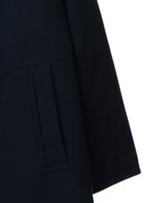 PHUAS60390 GEORGES RECH(小さいサイズ)(メゾン ドゥ サンク) 【リバーシブル】中綿ステッチレスコート ネイビー×ブルー