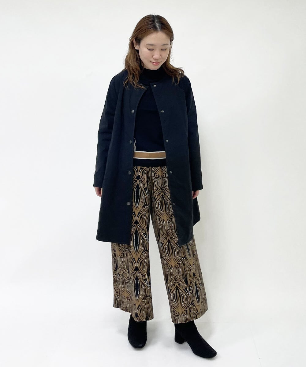 PHUAS60390 GEORGES RECH(小さいサイズ)(メゾン ドゥ サンク) 【リバーシブル】中綿ステッチレスコート ネイビー×ブルー
