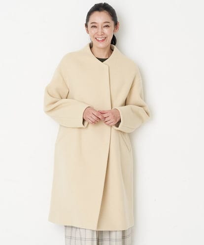 PHUAT40630 GEORGES RECH(小さいサイズ) ウールロングコート