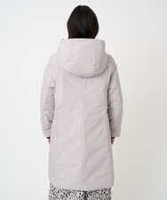 PHUCD55590 GEORGES RECH(小さいサイズ)(メゾン ドゥ サンク) ステッチレスシャンブレーロングダウンコート ライトグレー