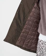 PHUCD55590 GEORGES RECH(小さいサイズ)(メゾン ドゥ サンク) ステッチレスシャンブレーロングダウンコート ライトグレー