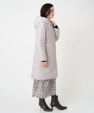 PHUCD55590 GEORGES RECH(小さいサイズ)(メゾン ドゥ サンク) ステッチレスシャンブレーロングダウンコート ライトグレー