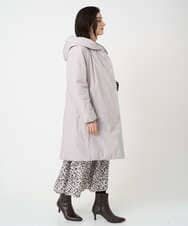 PHUCD55590 GEORGES RECH(小さいサイズ)(メゾン ドゥ サンク) ステッチレスシャンブレーロングダウンコート ライトグレー