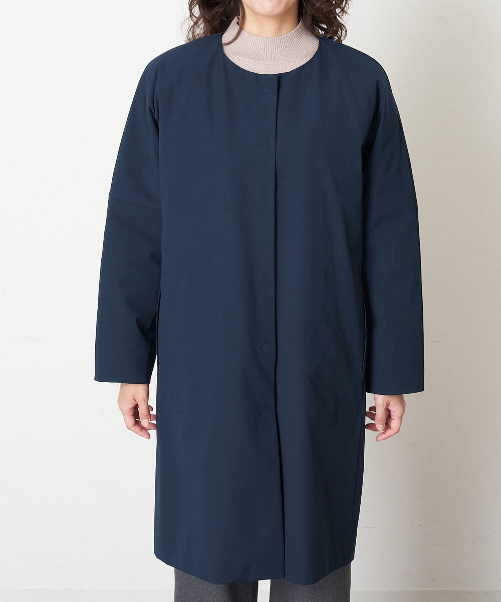 PHUCT01450 GEORGES RECH(小さいサイズ)(メゾン ドゥ サンク) 【防風加工】ステッチレスダウンコート ライトブルー