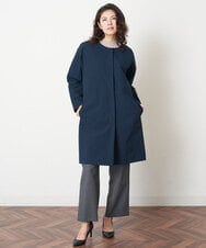 PHUCT01450 GEORGES RECH(小さいサイズ)(メゾン ドゥ サンク) 【防風加工】ステッチレスダウンコート ライトブルー