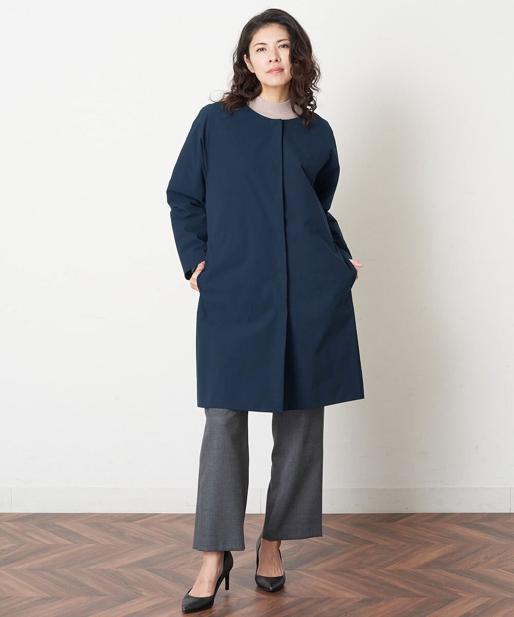 PHUCT01450 GEORGES RECH(小さいサイズ)(メゾン ドゥ サンク) 【防風加工】ステッチレスダウンコート ライトブルー