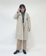 PHUCT01450 GEORGES RECH(小さいサイズ)(メゾン ドゥ サンク) 【防風加工】ステッチレスダウンコート ライトブルー