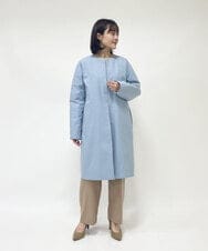 PHUCT01450 GEORGES RECH(小さいサイズ)(メゾン ドゥ サンク) 【防風加工】ステッチレスダウンコート ライトブルー