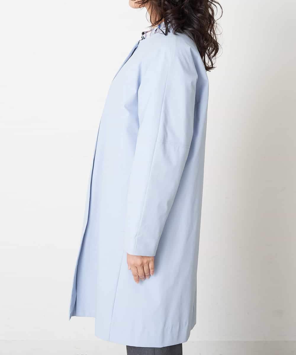 PHUCT01450 GEORGES RECH(小さいサイズ)(メゾン ドゥ サンク) 【防風加工】ステッチレスダウンコート ライトブルー