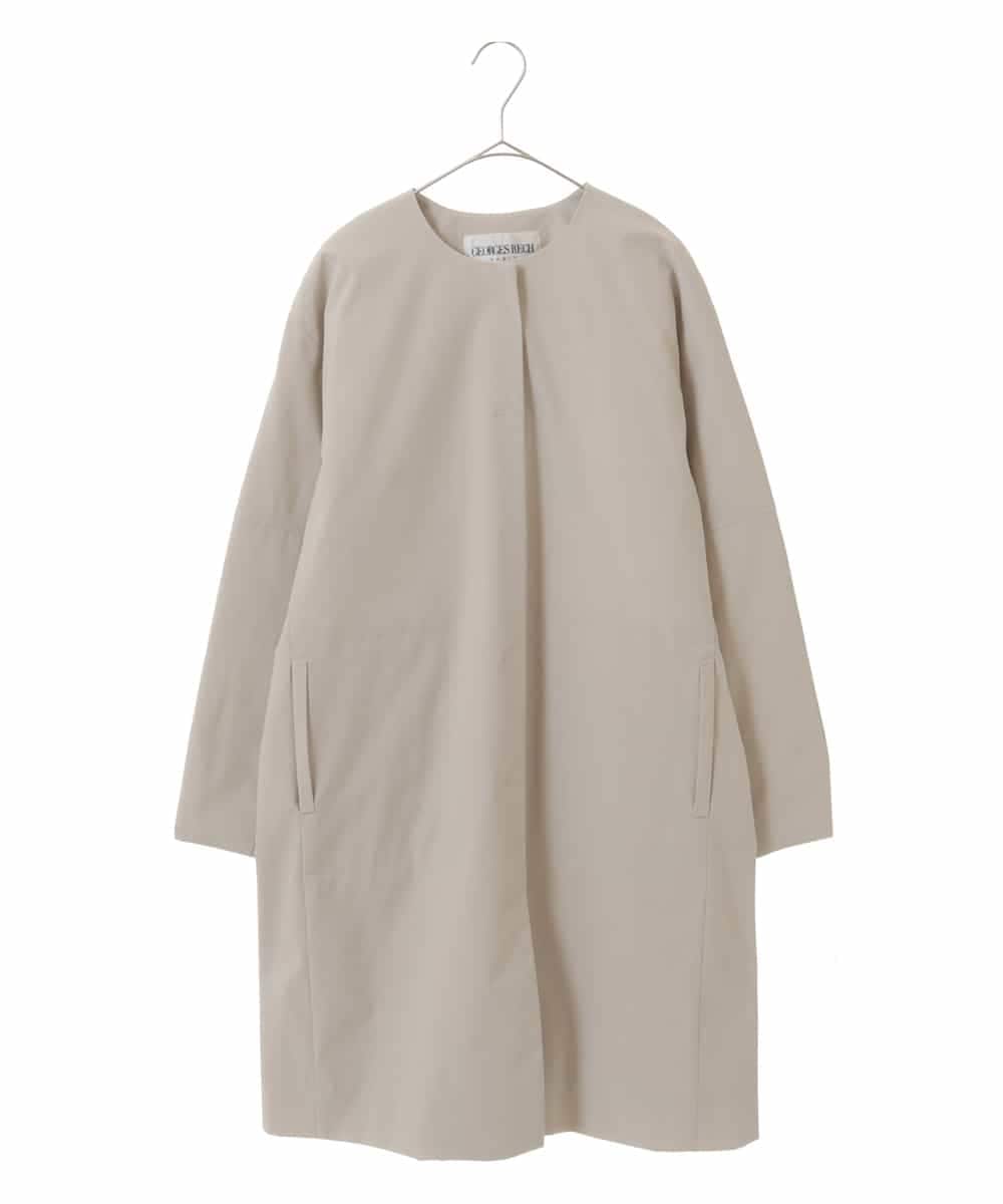 PHUCT01450 GEORGES RECH(小さいサイズ)(メゾン ドゥ サンク) 【防風加工】ステッチレスダウンコート ライトブルー