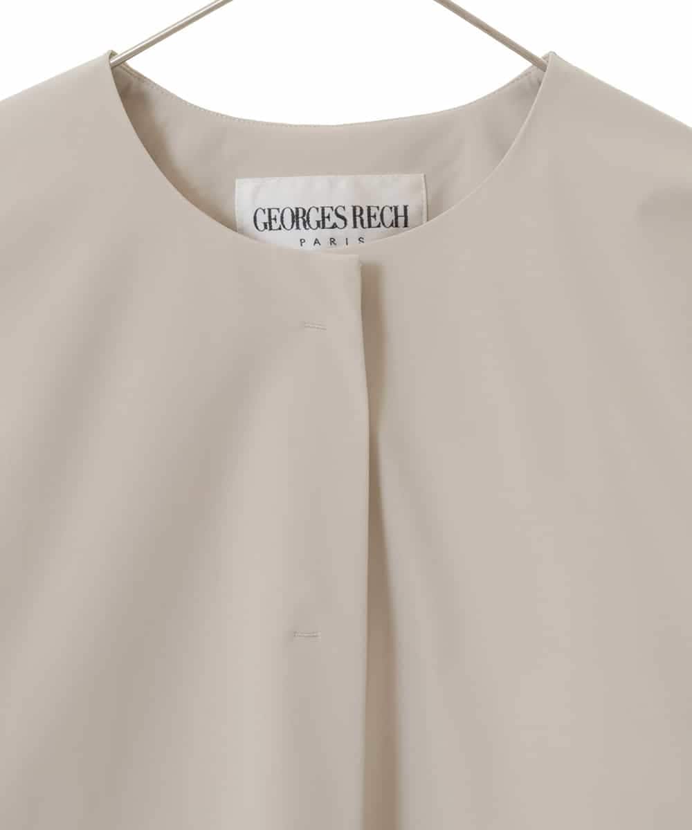 PHUCT01450 GEORGES RECH(小さいサイズ)(メゾン ドゥ サンク) 【防風加工】ステッチレスダウンコート ライトブルー