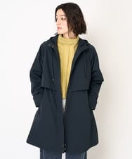 PHUEB20490 GEORGES RECH(小さいサイズ)(メゾン ドゥ サンク) ツイルフーデッドコート ネイビー