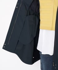 PHUEB20490 GEORGES RECH(小さいサイズ)(メゾン ドゥ サンク) ツイルフーデッドコート ベージュ