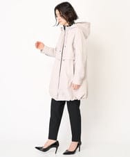 PHUEB20490 GEORGES RECH(小さいサイズ)(メゾン ドゥ サンク) ツイルフーデッドコート ベージュ