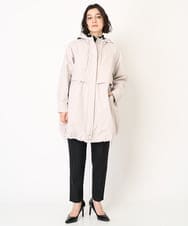 PHUEB20490 GEORGES RECH(小さいサイズ)(メゾン ドゥ サンク) ツイルフーデッドコート ベージュ