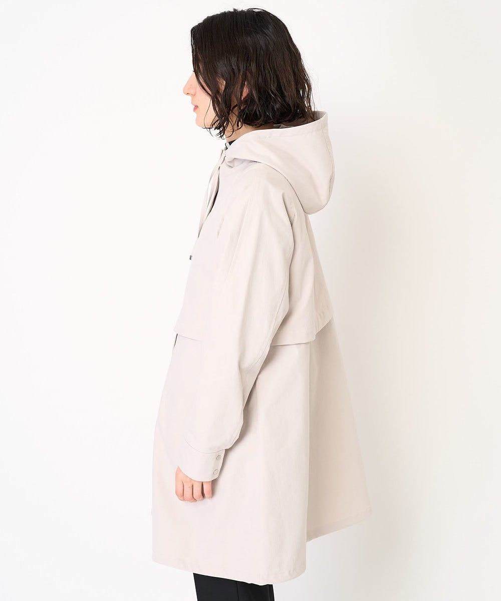 PHUEB20490 GEORGES RECH(小さいサイズ)(メゾン ドゥ サンク) ツイルフーデッドコート ベージュ