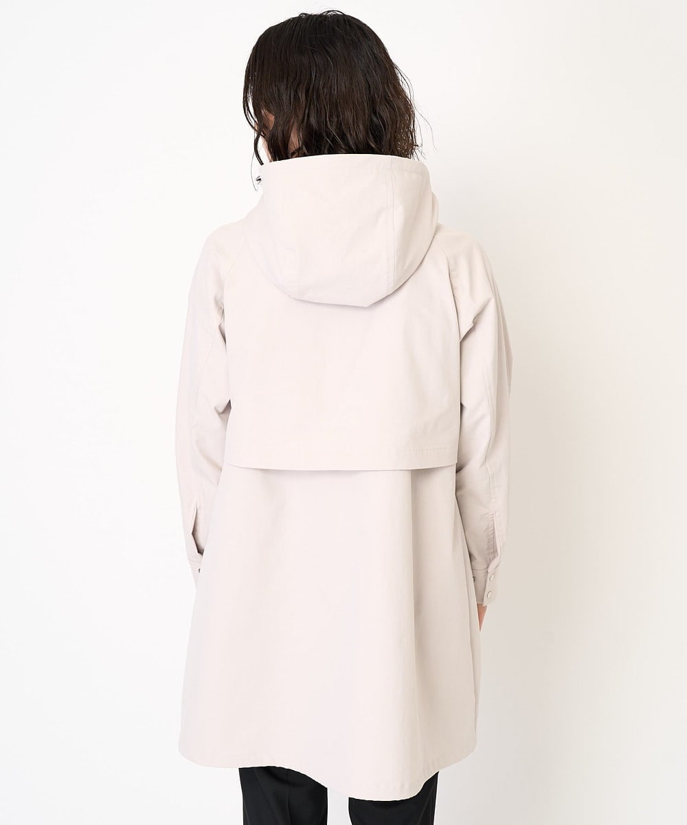 PHUEB20490 GEORGES RECH(小さいサイズ)(メゾン ドゥ サンク) ツイルフーデッドコート ベージュ