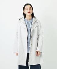 PHUEE07490 GEORGES RECH(小さいサイズ)(メゾン ドゥ サンク) テントライン2WAYカラーコート ライトグレー