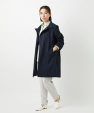 PHUEE07490 GEORGES RECH(小さいサイズ)(メゾン ドゥ サンク) テントライン2WAYカラーコート ライトグレー