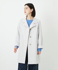 PHUEE07490 GEORGES RECH(小さいサイズ)(メゾン ドゥ サンク) テントライン2WAYカラーコート ライトグレー