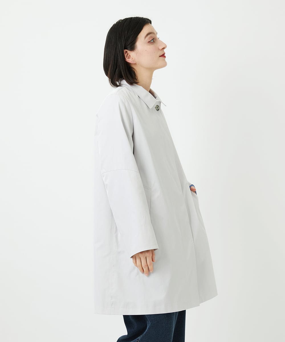 PHUEE07490 GEORGES RECH(小さいサイズ)(メゾン ドゥ サンク) テントライン2WAYカラーコート ライトグレー