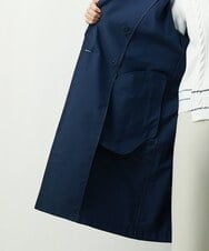 PHUES20430 GEORGES RECH(小さいサイズ)(メゾン ドゥ サンク) メモリータフタトレンチコート ネイビー