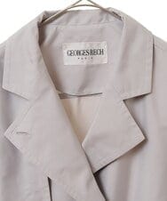 PHUES20430 GEORGES RECH(小さいサイズ)(メゾン ドゥ サンク) メモリータフタトレンチコート ネイビー