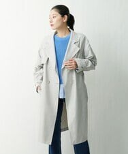 PHUES20430 GEORGES RECH(小さいサイズ)(メゾン ドゥ サンク) メモリータフタトレンチコート ベージュ