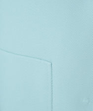 PHUEV25490 GEORGES RECH(小さいサイズ)(メゾン ドゥ サンク) カルゼフーデッドコート ライトブルー