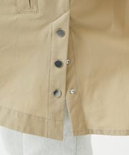PHUGB40490 GEORGES RECH(小さいサイズ)(メゾン ドゥ サンク) ヘムライン4WAYタフタフードコート ベージュ